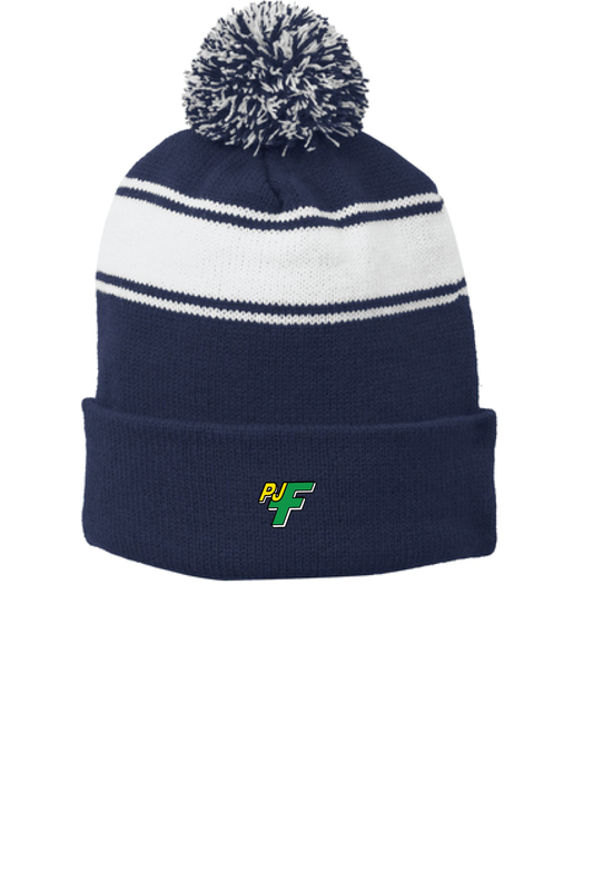 PJ Fan Fave Striped Pom