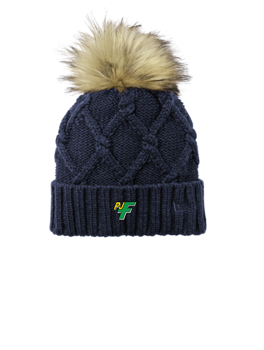 PJ New Era Pom Beanie